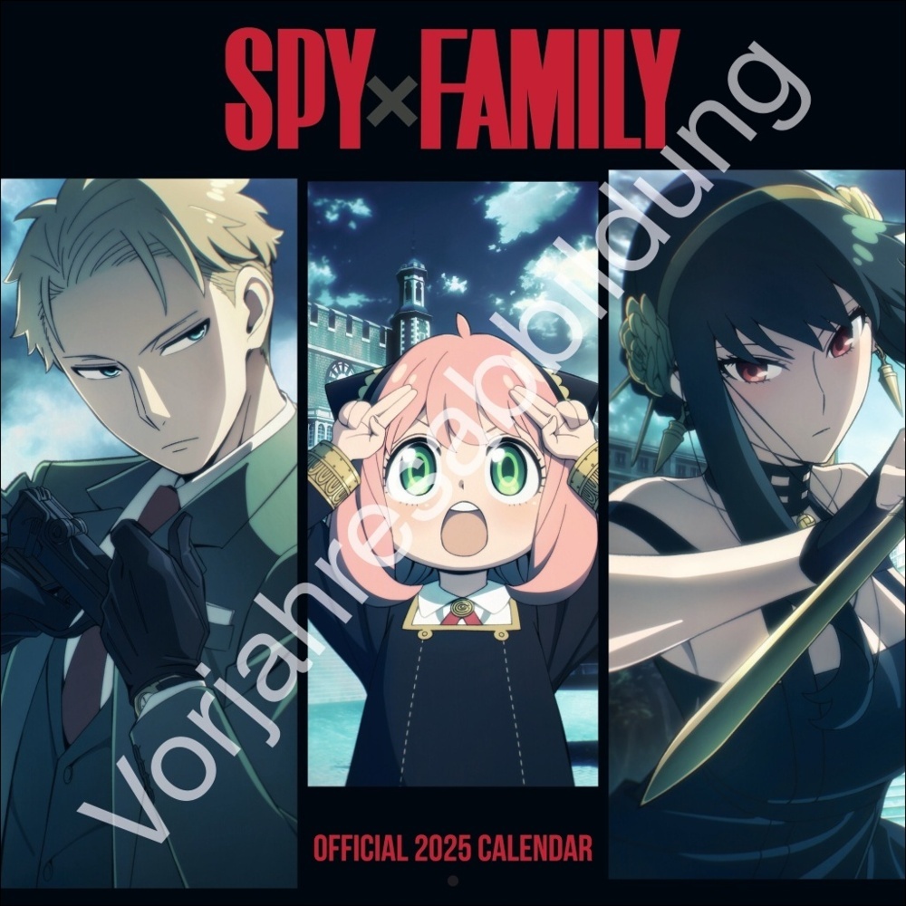 Spy x Family Broschurkalender 2026 main product photo