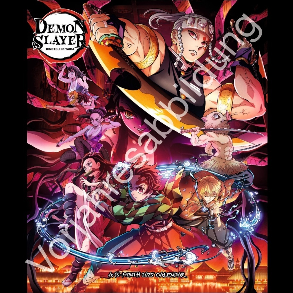 Demon Slayer Broschurkalender 2026 main product photo