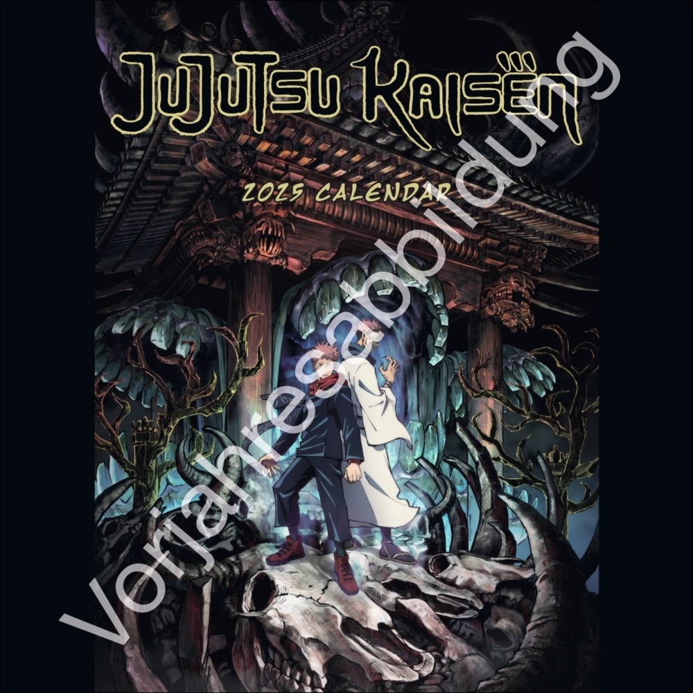 Jujutsu Kaisen Broschurkalender 2026 main product photo