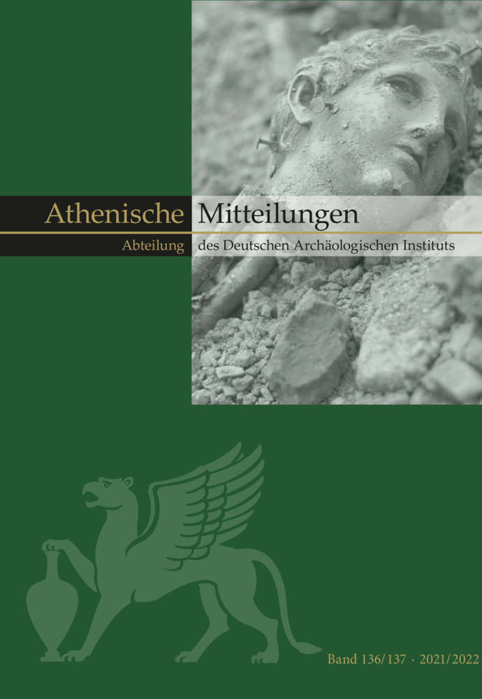 Mitteilungen des Deutschen Archäologischen Instituts, Athenische Abteilung main product photo