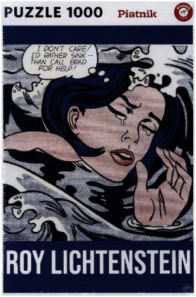 Lichtenstein - Drowning Girl