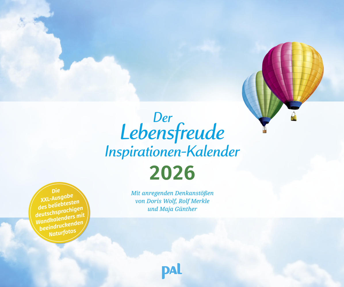 Der Lebensfreude-Inspirationen-Kalender 2026 main product photo