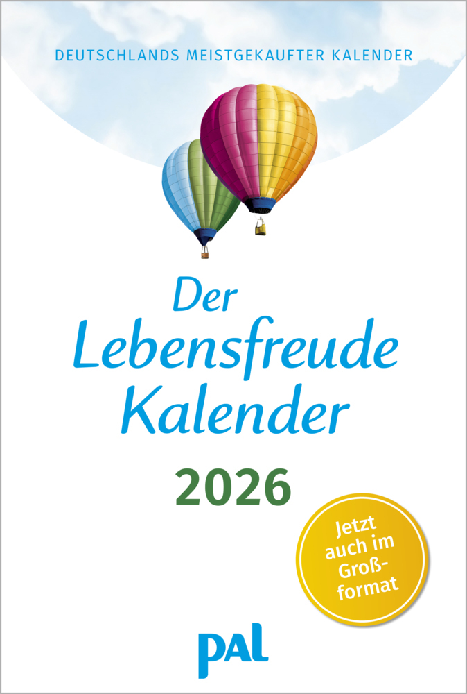 Der Lebensfreude-Kalender 2026 im Großformat main product photo