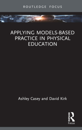 Applying Models-based Practice in Physical Education