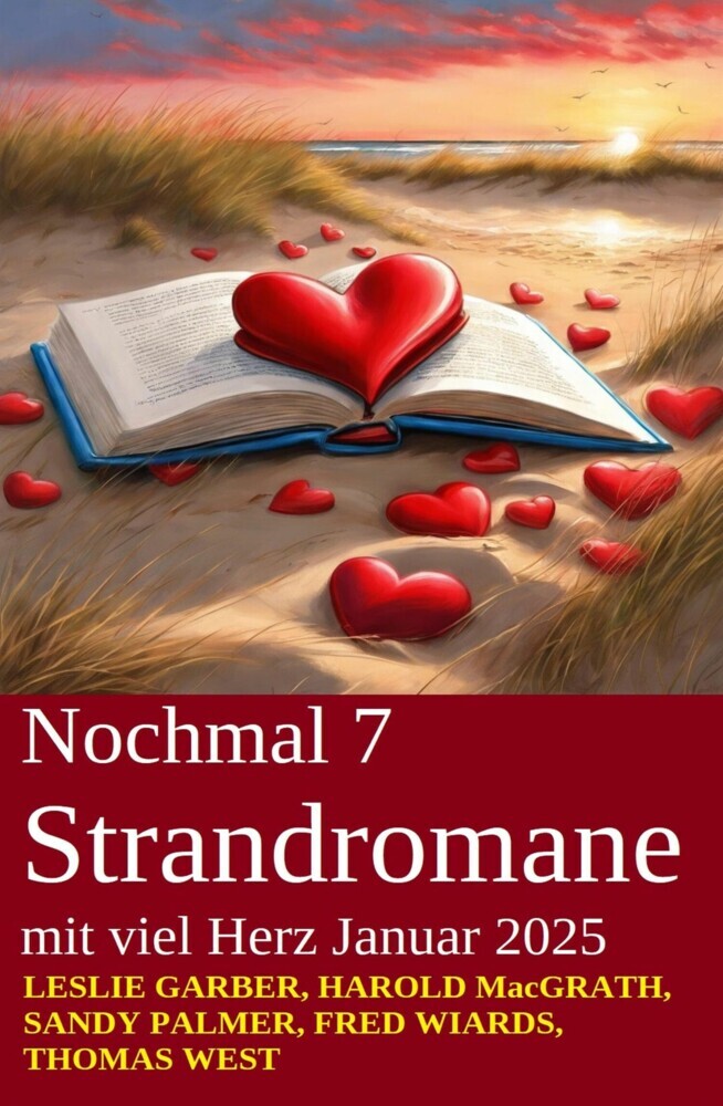 Nochmal 7 Strandromane mit viel Herz Januar 2025 main product photo