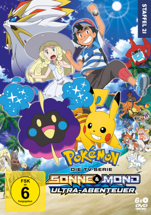 Pokémon - Die TV-Serie: Sonne und Mond Ultra-Abenteuer.Staffel.21,6 DVD