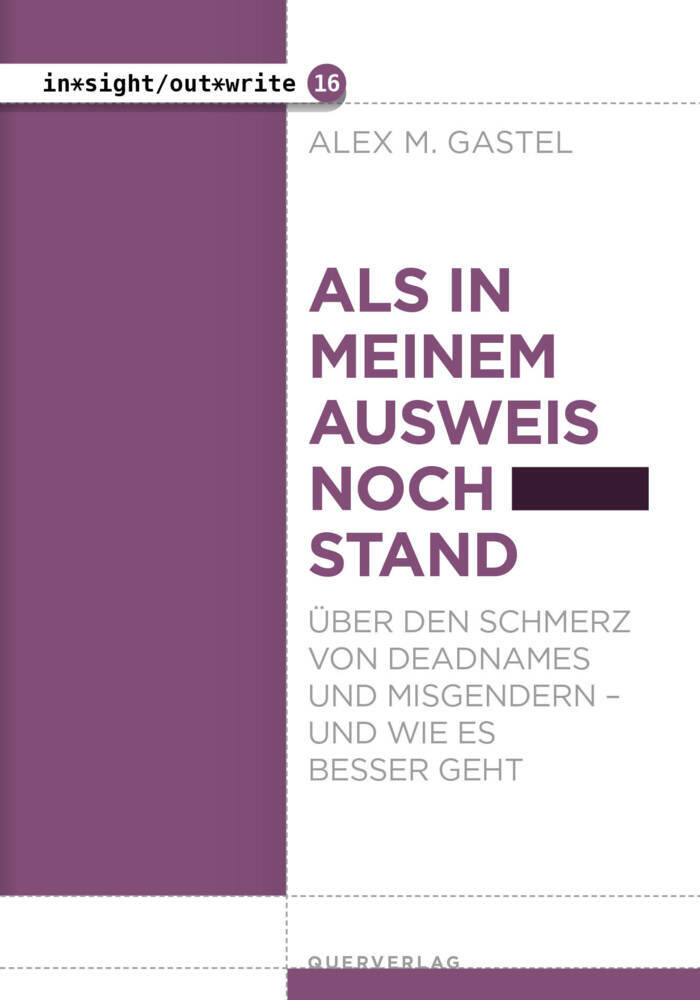 Als in meinem Ausweis noch ... stand main product photo