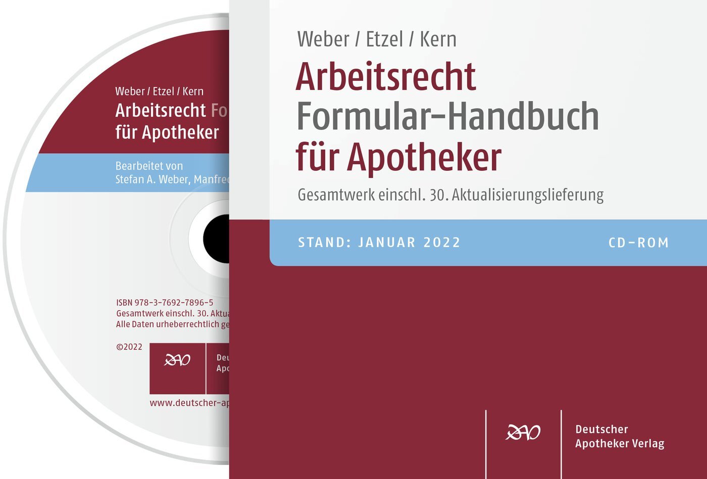 Arbeitsrecht Formular-Handbuch für Apotheker main product photo