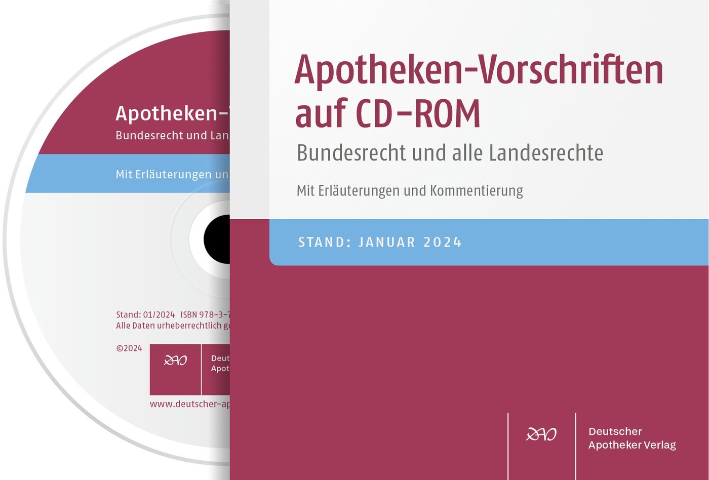 Apotheken-Vorschriften auf CD-ROM main product photo