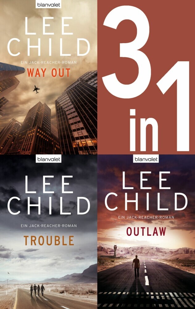 Jack Reacher Band 10-12: Way Out / Trouble / Outlaw main product photo