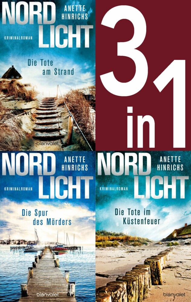 Nordlicht Band 1-3: Die Tote am Strand / Die Spur des Mörders / Die Tote im Küstenfeuer (3in1-Bundle) main product photo