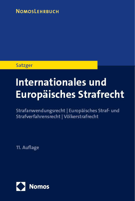 Internationales und Europäisches Strafrecht main product photo