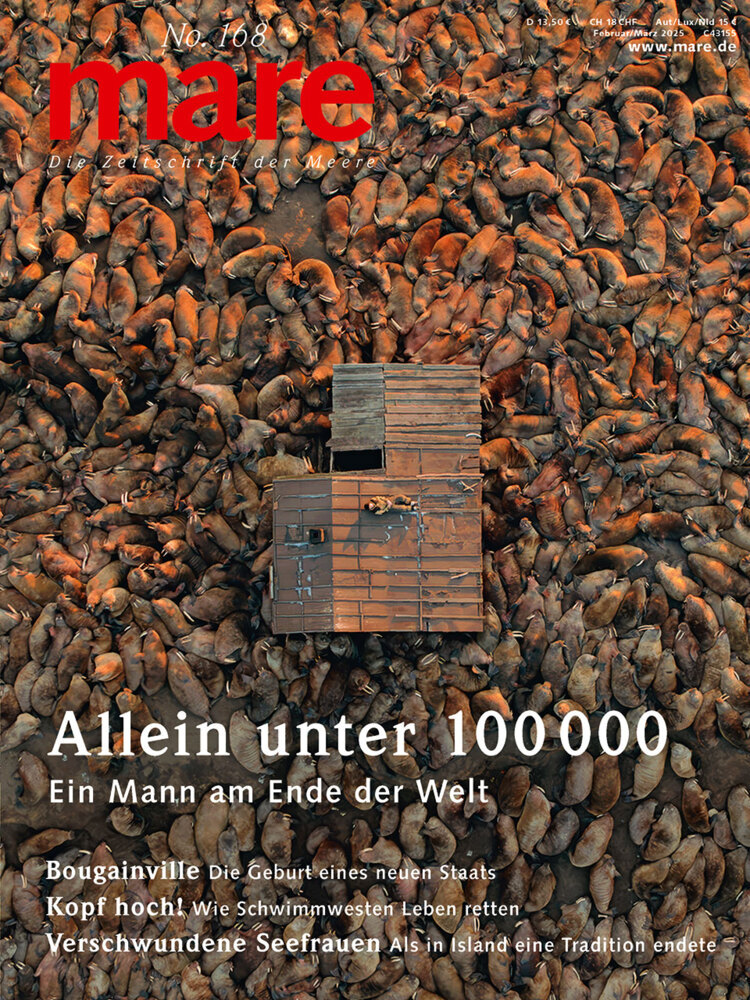 mare - Die Zeitschrift der Meere / No. 168/ Allein unter 100 000 main product photo