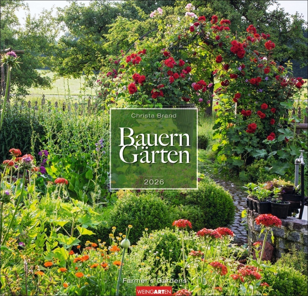 Bauerngärten Kalender 2026 main product photo