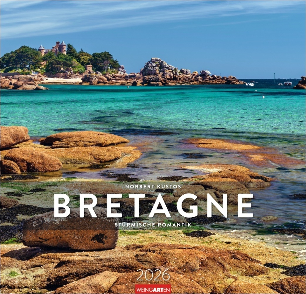 Bretagne Kalender 2026 - Stürmische Romantik main product photo