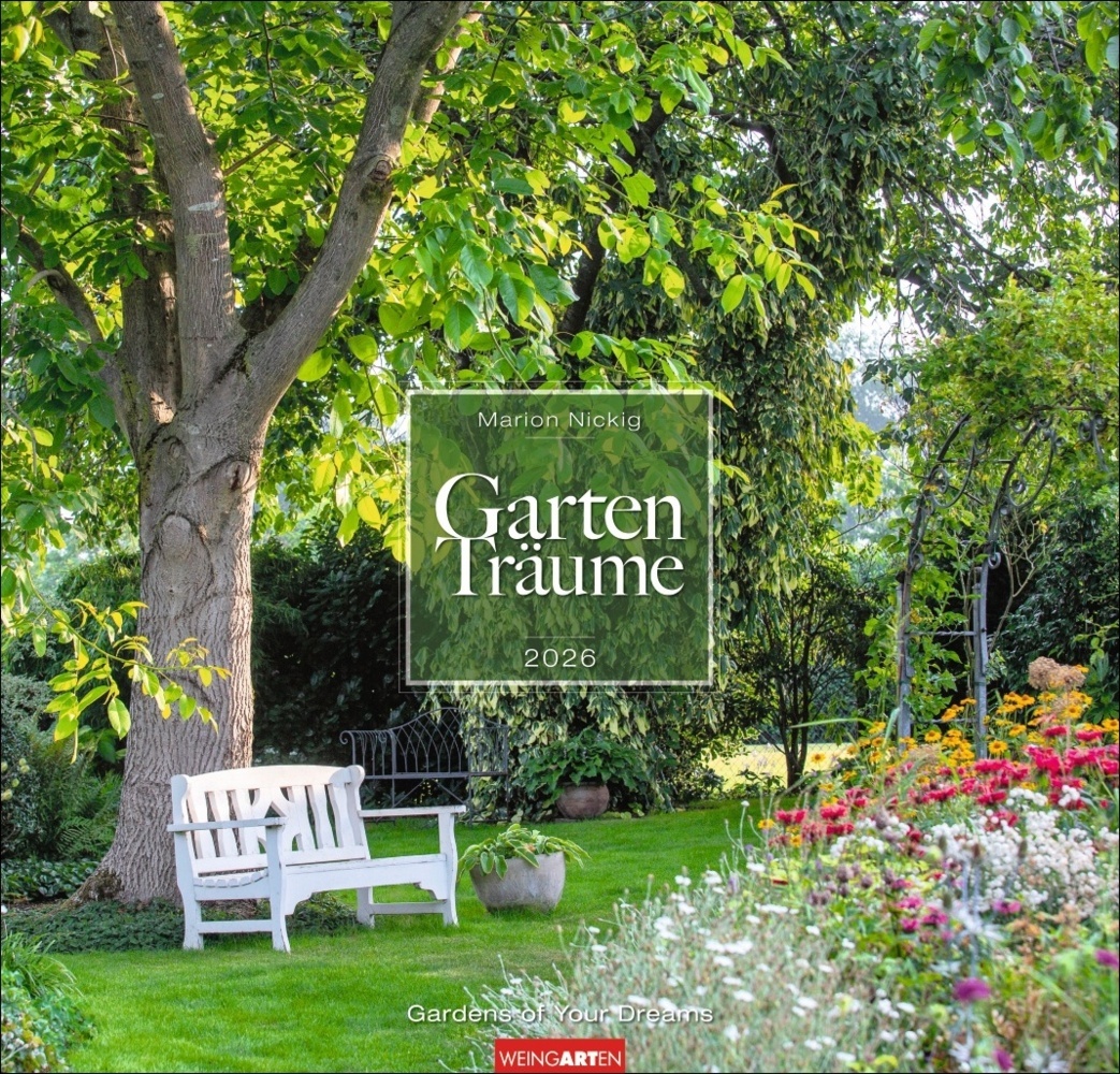 Gartenträume Kalender 2026 main product photo
