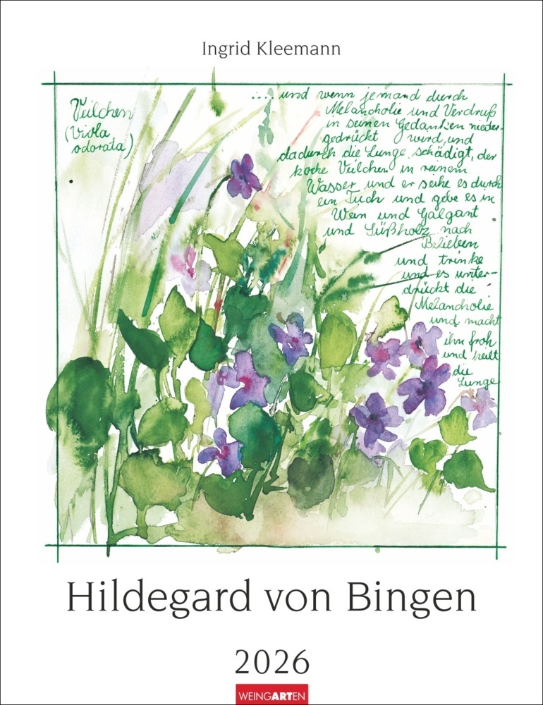 Hildegard von Bingen Kalender 2026 main product photo