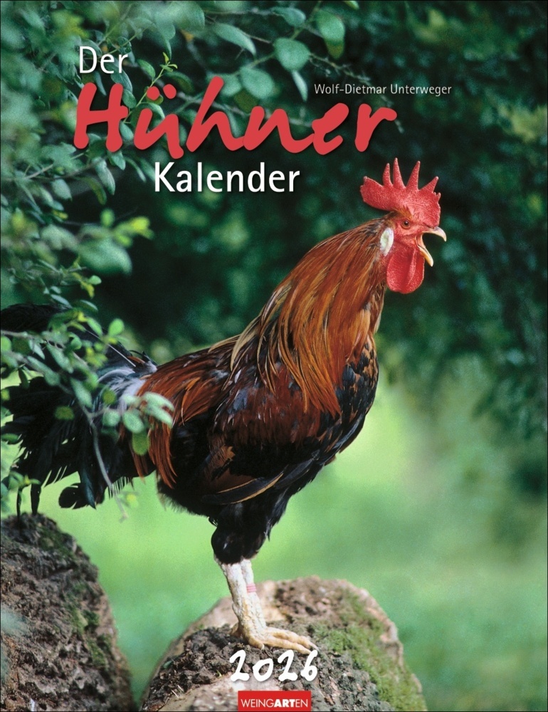 Der Hühnerkalender 2026 main product photo