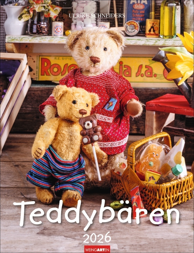 Teddybären Kalender 2026 main product photo