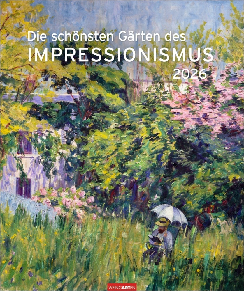 Die schönsten Gärten des Impressionismus Edition Kalender 2026 main product photo