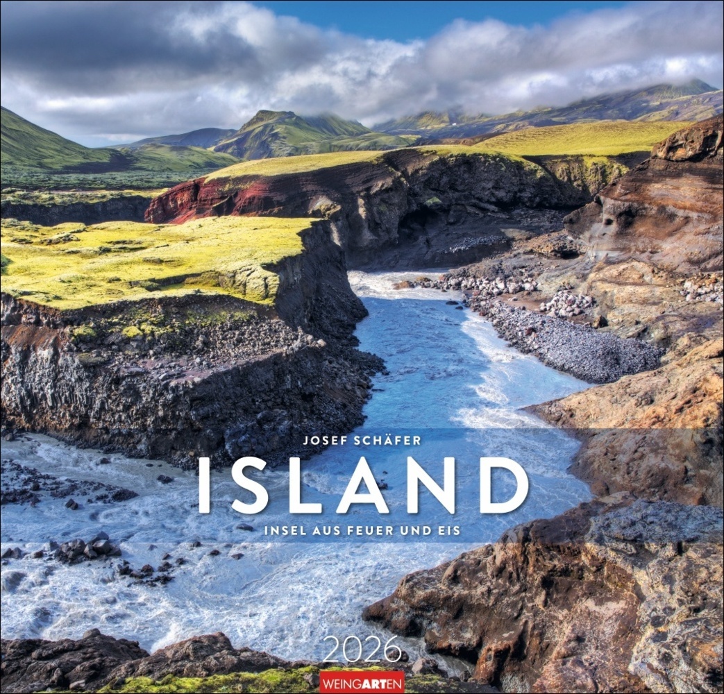 Island Kalender 2026 - Insel aus Feuer und Eis main product photo