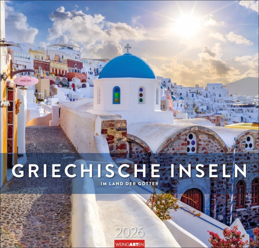Griechische Inseln Kalender 2026 - Im Land der Götter main product photo