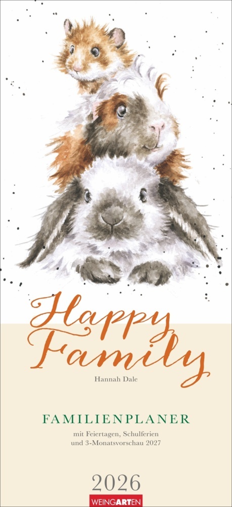 Happy Family Familienplaner 2026 main product photo