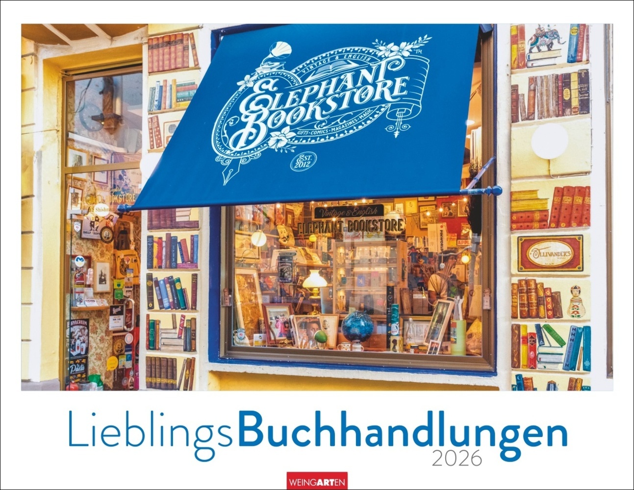 Lieblings-Buchhandlungen Kalender 2026 main product photo