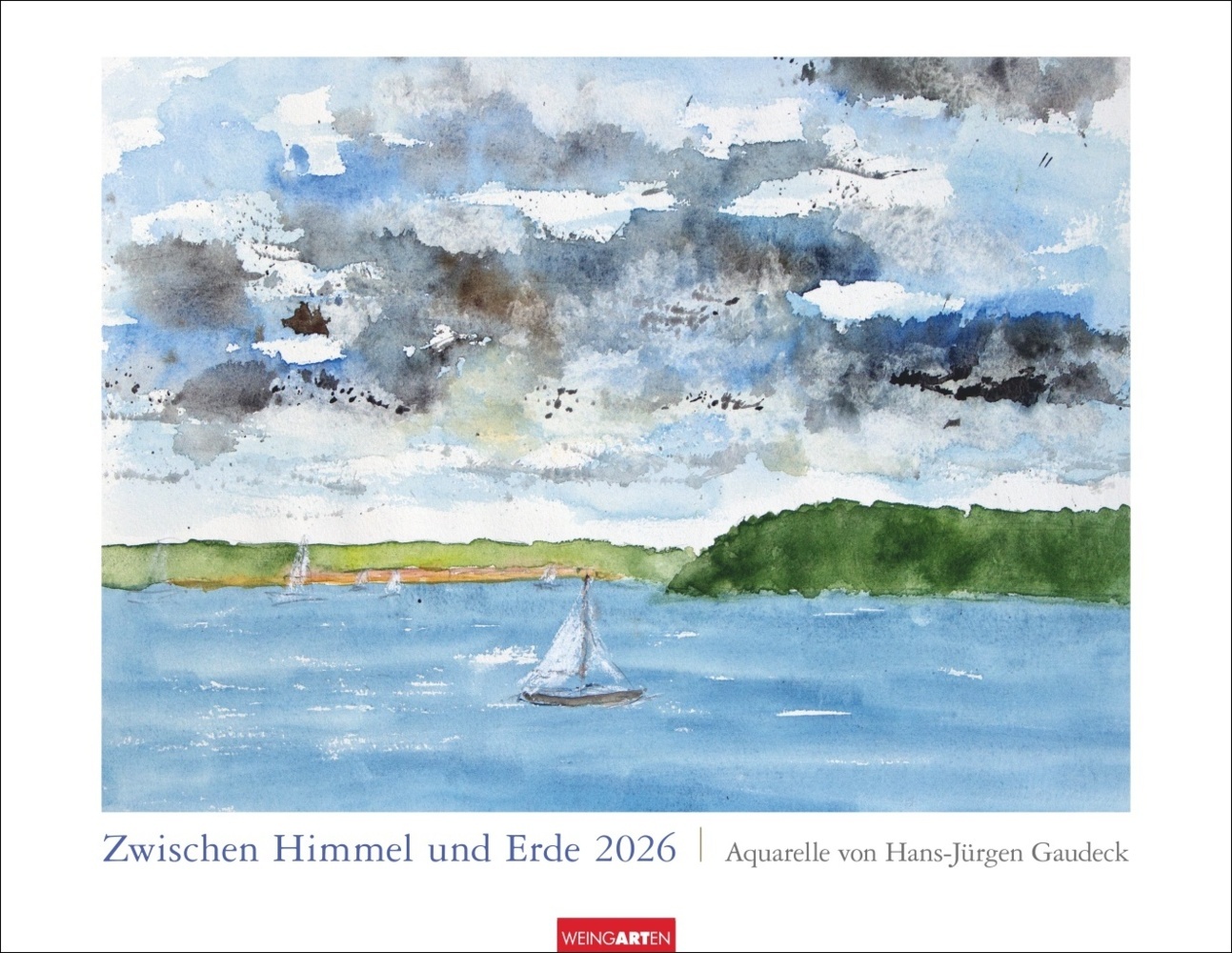 Zwischen Himmel und Erde Kalender 2026 - Aquarelle von Hans-Jürgen Gaudeck main product photo
