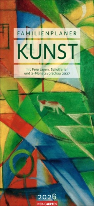 Kunst Familienplaner 2026