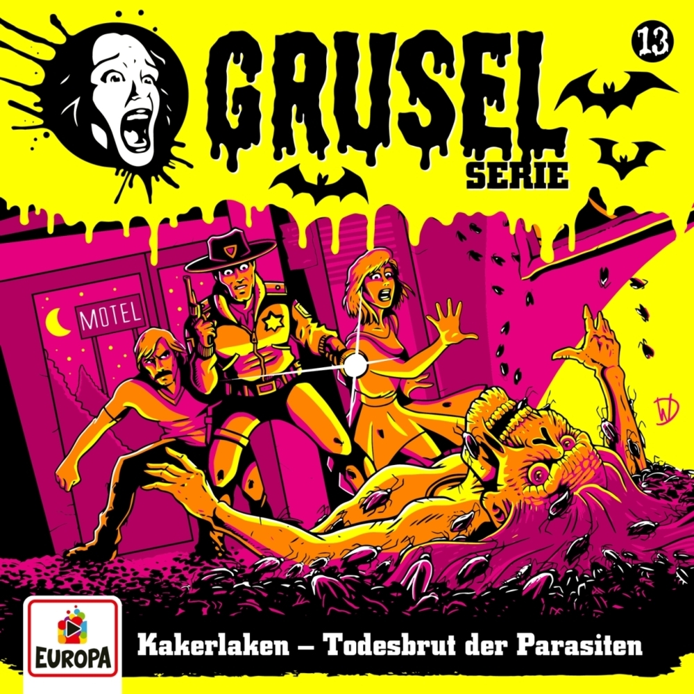 Gruselserie - Kakerlaken - Todesbrut der Parasiten, 1 Audio-CD main product photo