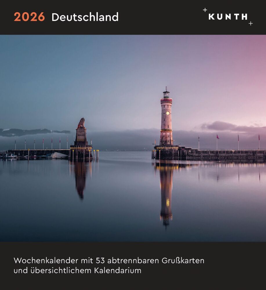 Deutschland - KUNTH Postkartenkalender 2026 main product photo