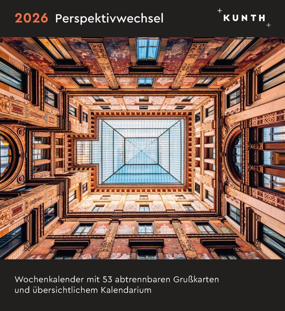 Perspektivwechsel - KUNTH Postkartenkalender 2026 main product photo