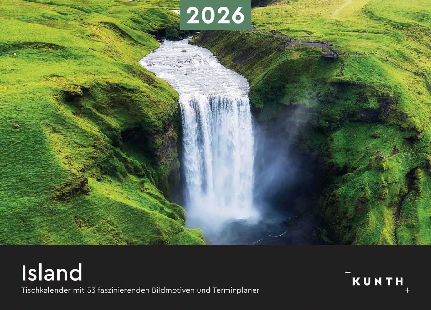 Island - KUNTH Tischkalender 2026 main product photo
