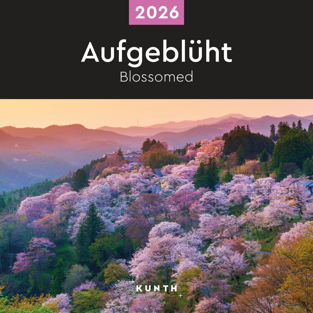 Aufgeblüht - KUNTH Broschurkalender 2026 main product photo