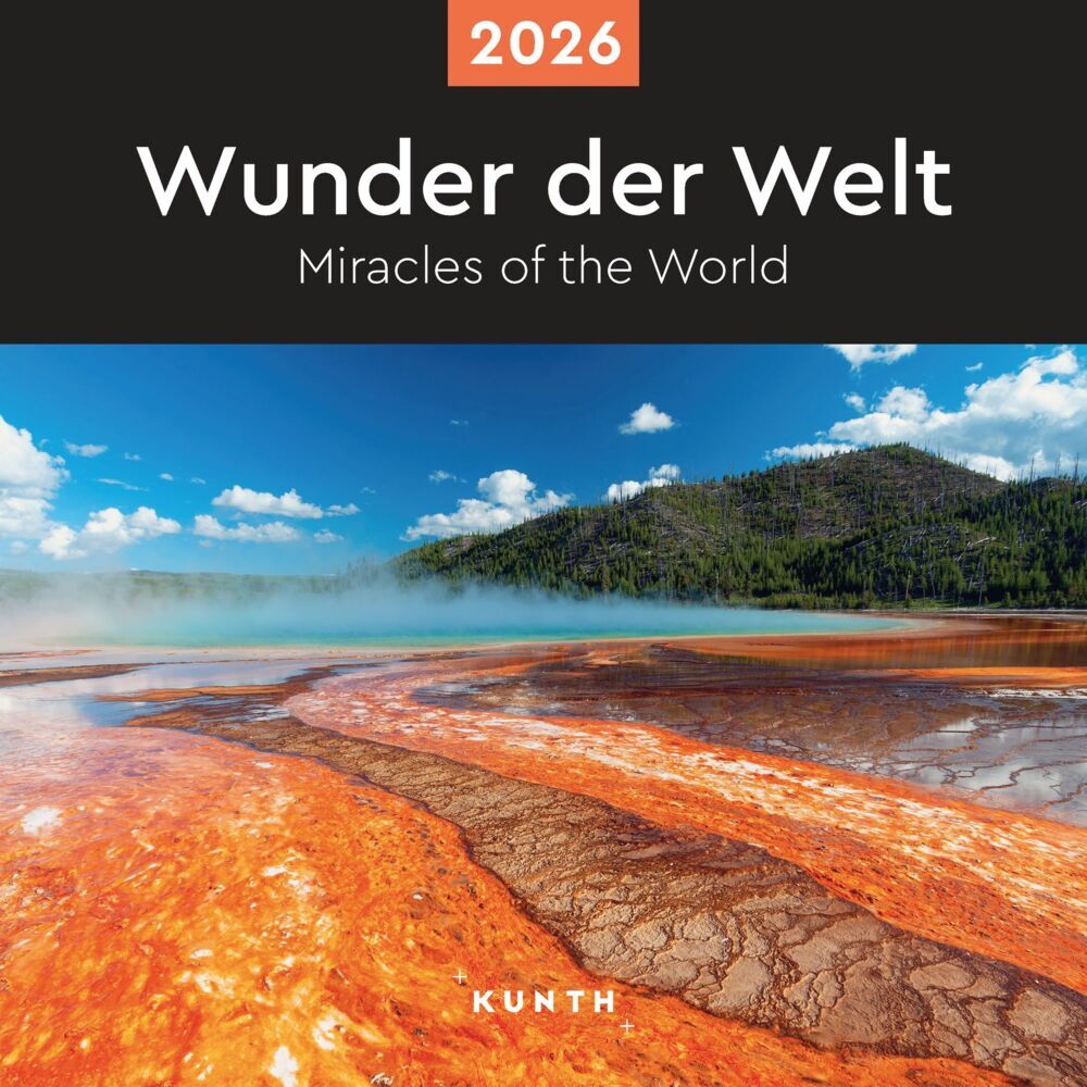 Wunder der Welt - KUNTH Broschurkalender 2026 main product photo