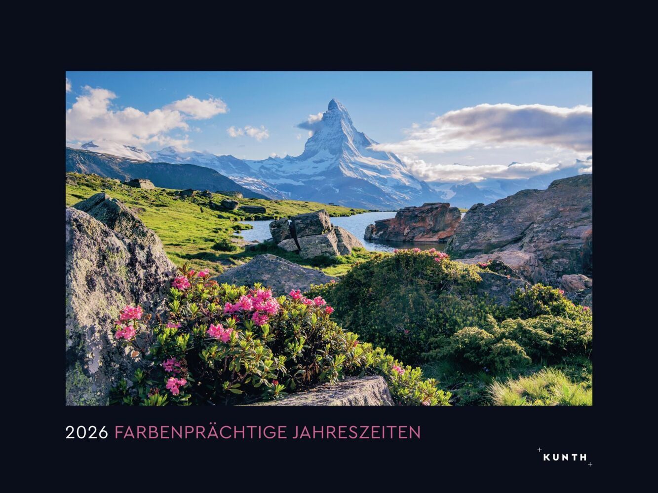 Farbenprächtige Jahreszeiten - KUNTH Wandkalender 2026 main product photo