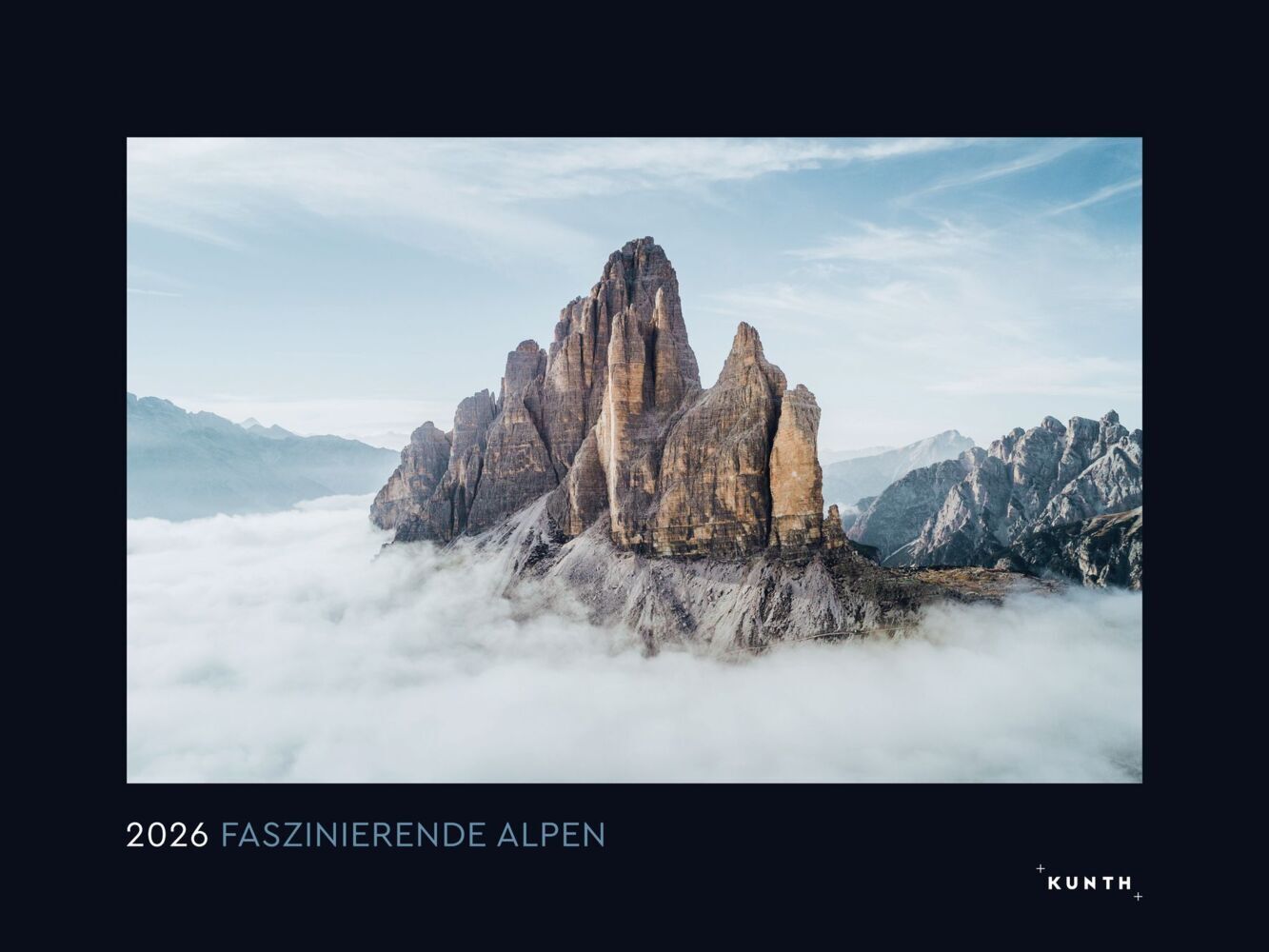 Faszinierende Alpen - KUNTH Wandkalender 2026 main product photo