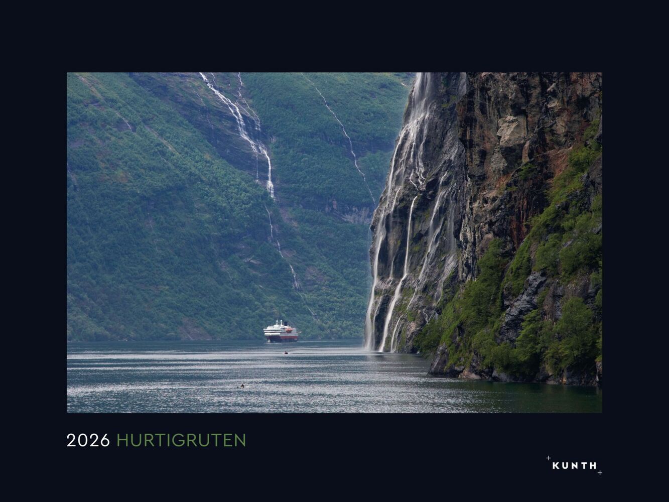 Hurtigruten - KUNTH Wandkalender 2026 main product photo