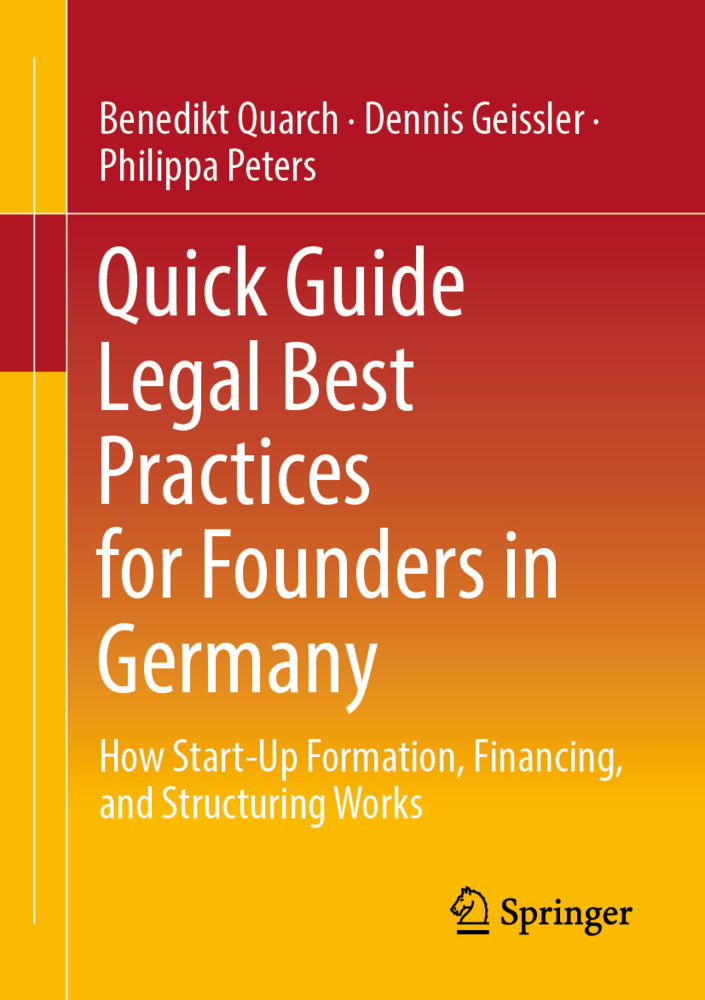 Quick Guide Legal Best Practices for Founders in Germany main product photo