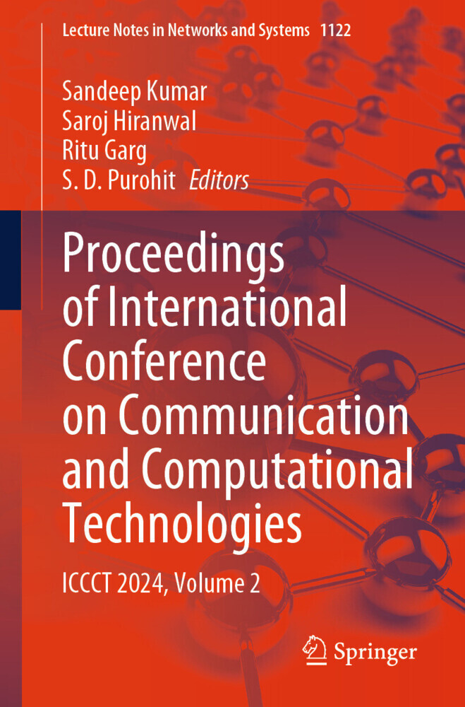 Proceedings of International Conference on Communication and Computational Technologies main product photo