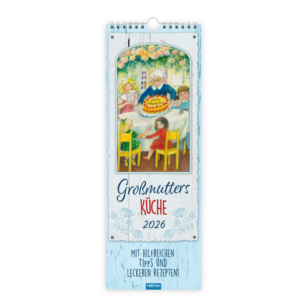Trötsch Maxi-Streifenkalender Großmutters Küche 2026 main product photo