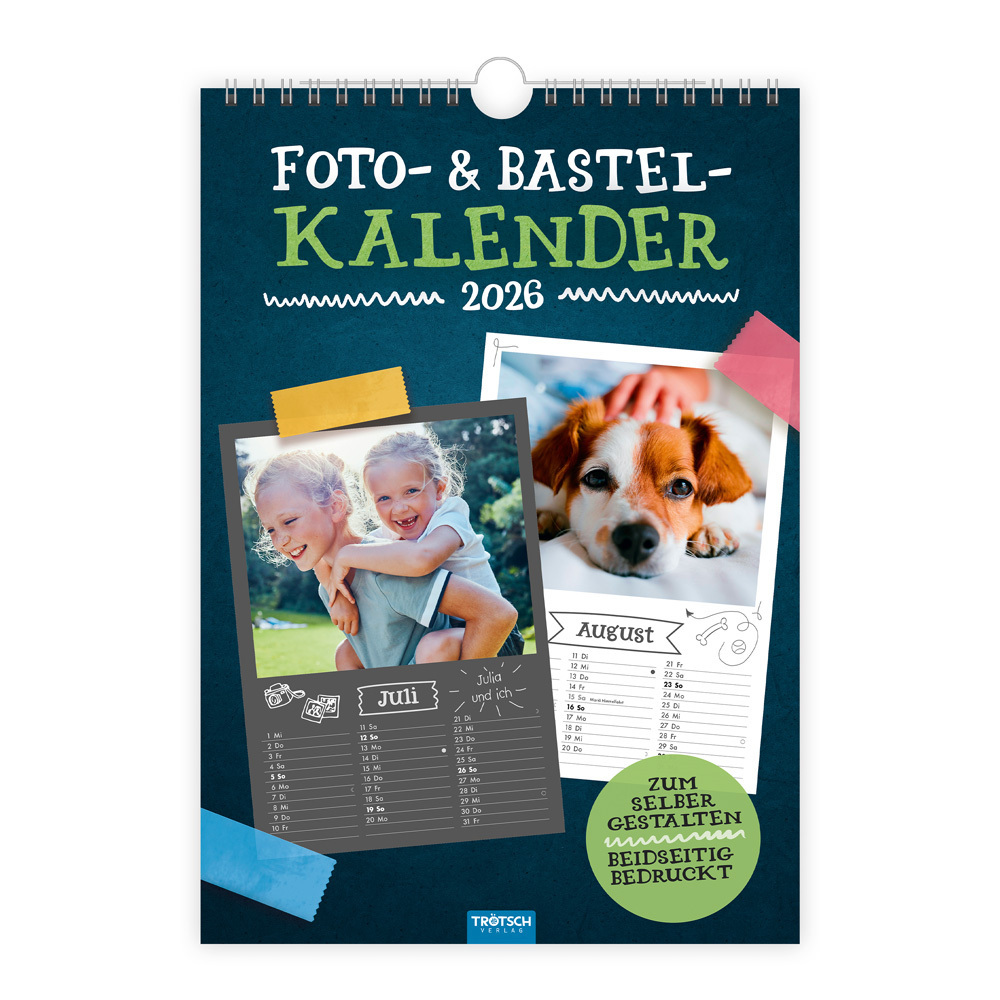Trötsch Foto- und Bastelkalender A4 2026 main product photo