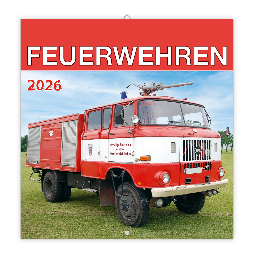 Trötsch Broschürenkalender Feuerwehren 2026 main product photo