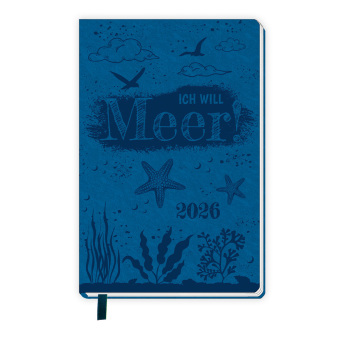 Trötsch Taschenkalender A7 Soft Touch Maritim 2026