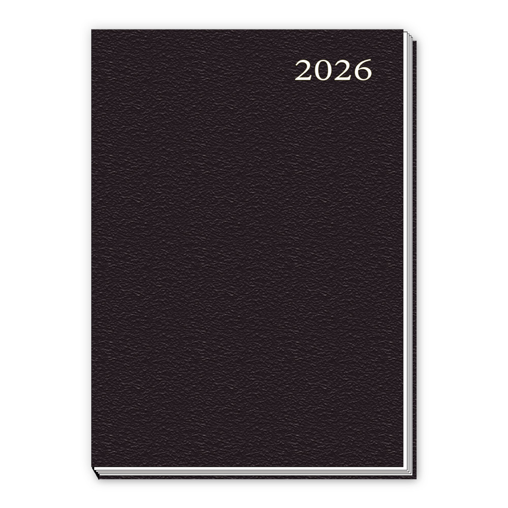Trötsch Taschenkalender A7 Schwarz 2026 main product photo