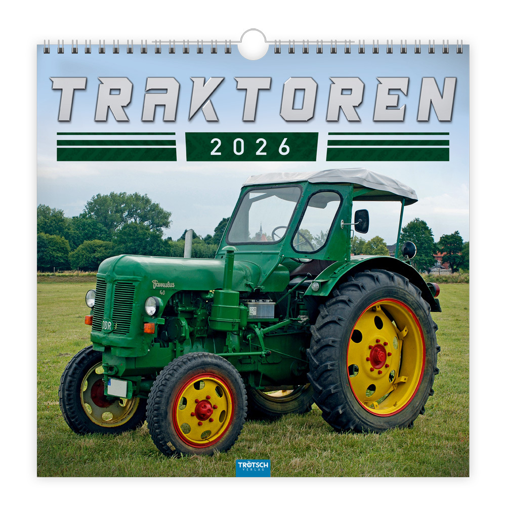 Trötsch Technikkalender Traktoren 2026 main product photo