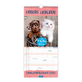 Trötsch Familienkalender Unsere Lieblinge 2026