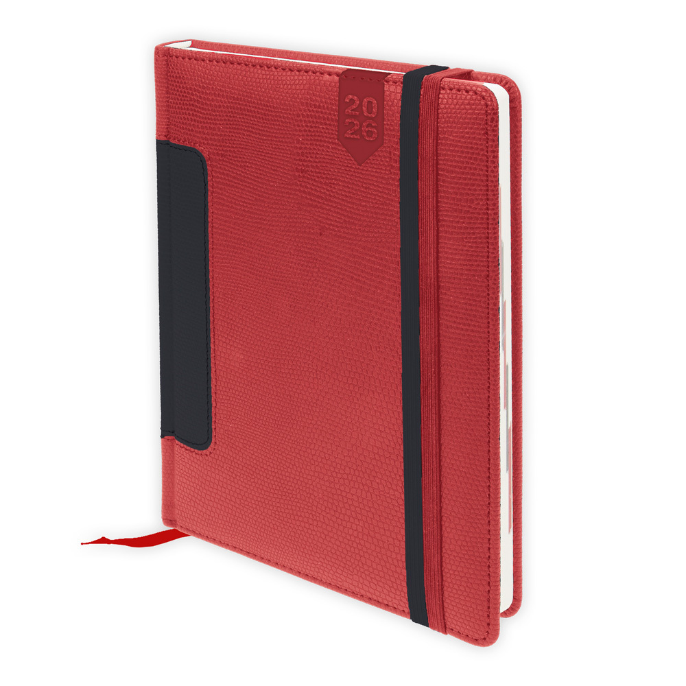 Trötsch Buchkalender A5 Rot 2026 main product photo