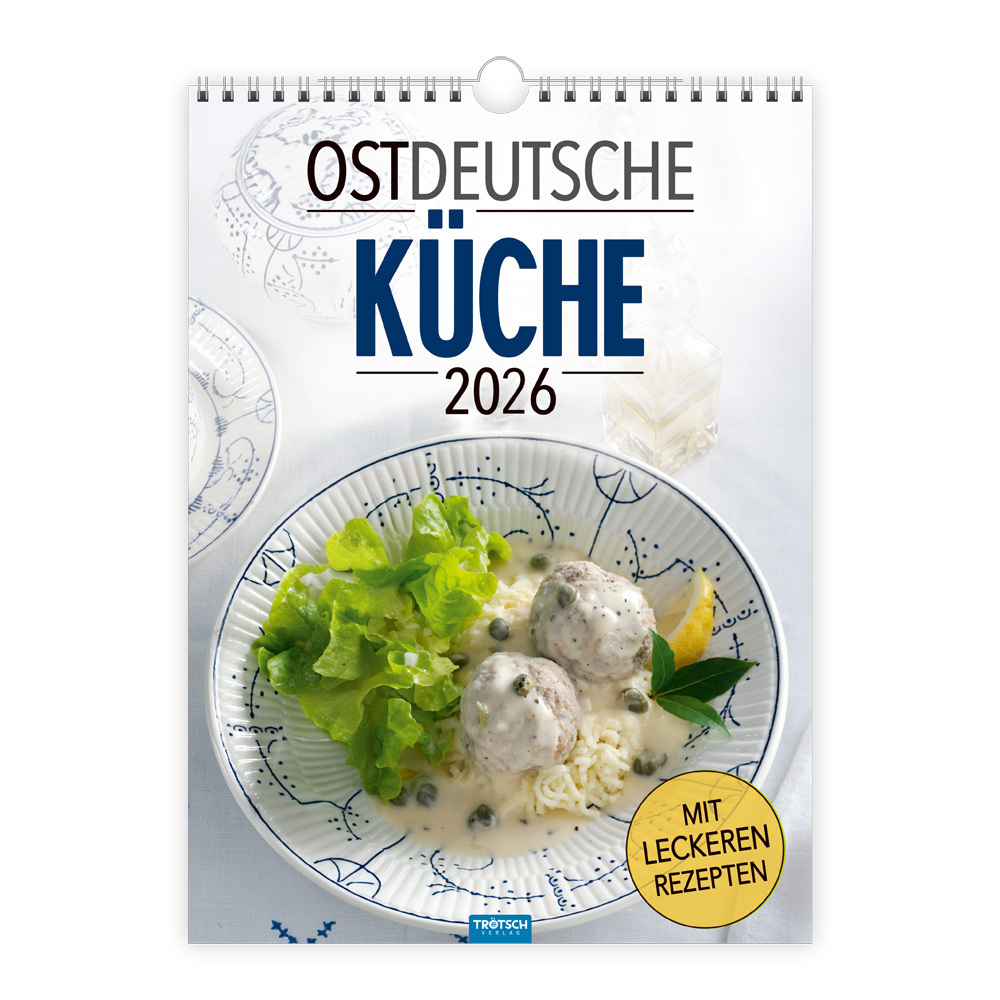 Trötsch Classickalender Ostdeutsche Küche 2026 main product photo